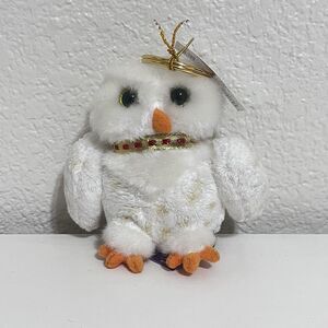 Gund Harry Potter Plush Hedwig Owl Keychain 3.5"
